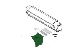 Vango Driveaway Kit For 6mm & 4mm Rails 3m Set -Deals Camping Store 22a81529c81b17f506be2903731f15ca