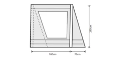 Outdoor Revolution Airedale 6S /6SE Front Porch Extension -Deals Camping Store airedale 6s se front porch extension fp 1 1