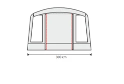 Outdoor Revolution Airedale Side Porch Awning -Deals Camping Store airedale side porch floorplan 2