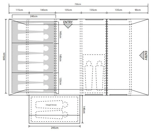 Outdoor Revolution Camp Star 700 SE Air Tent Outdoor Revolution Camp Star 700 SE Air Tent -Deals Camping Store fp 8